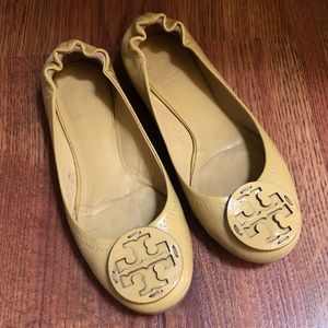 LAST CHANCE ❗️Tory Burch Nude Round Toe Flats